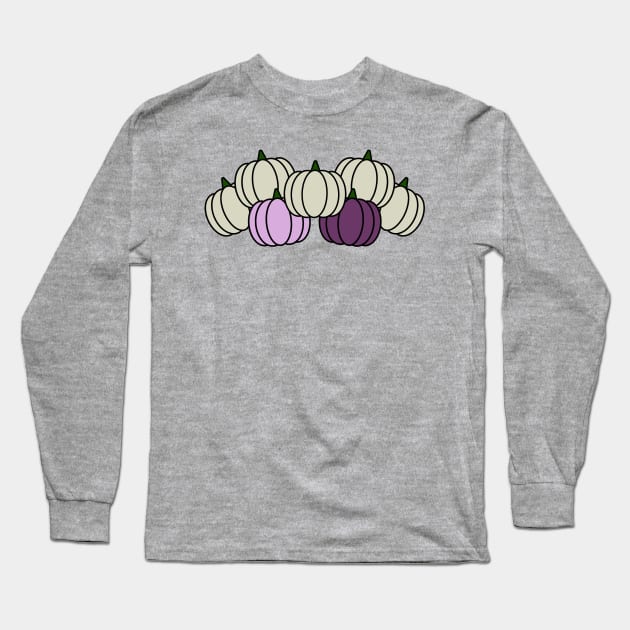 Pride Pumpkins Queer Long Sleeve T-Shirt by FilthyAnimals